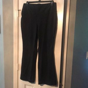 Nine West Active 2X black wide leg leggings
